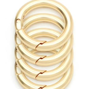 Metal Spring O-Ring Clasp (6)