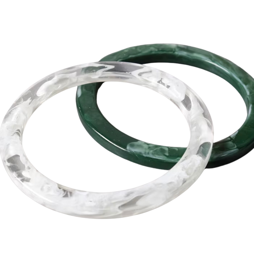 Round Acrylic Handle Rings